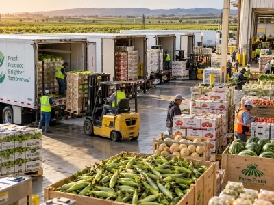 Seasonal produce shipping increases refrigerated freight capacity demand